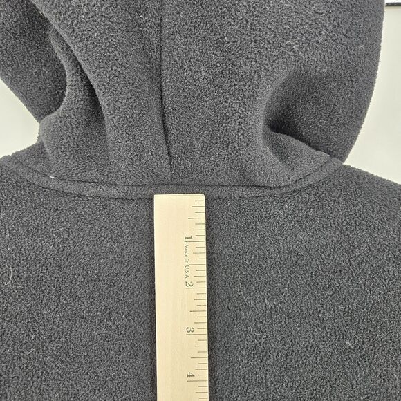 Disney Store Eeyore Hoodie Women Large Sweatshirt Embroidered Quarter Zip Black - Picture 6 of 11